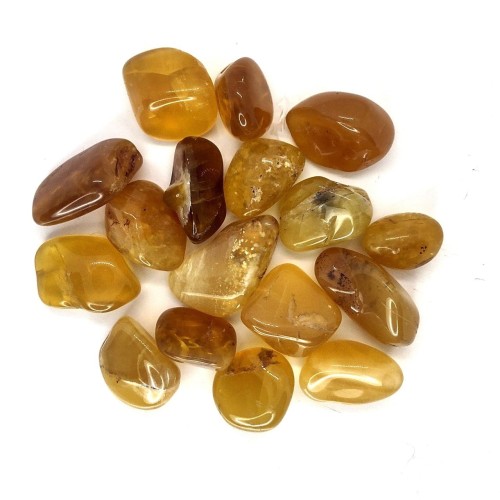 Opale giallo burattato - Africa - 250gr