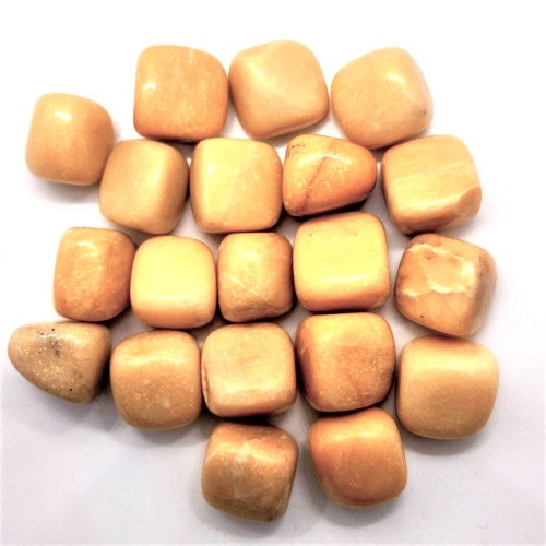 Diaspro Giallo burattato - Cina - 500gr