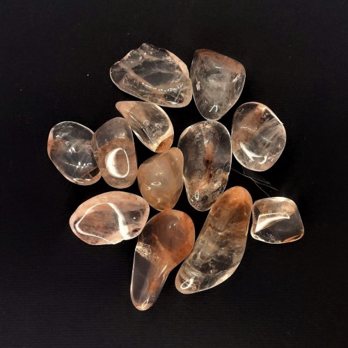 Quarzo Ematoide burattato - Africa - 250gr