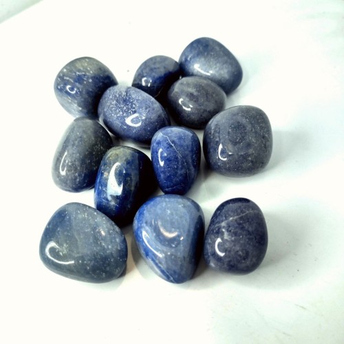 Quarzo azzurro burattato- Cina - 500gr