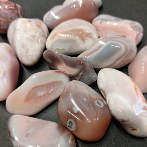 Agata Botswana Pink burattata - Africa - 500gr