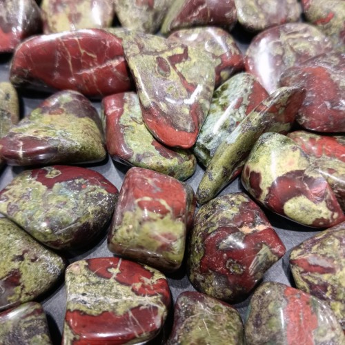 Diaspro Dragon Stone burattato - Africa - 500gr