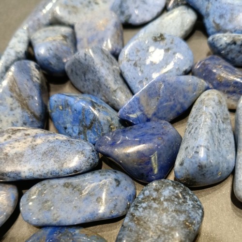 Dumortierite burattato - Africa - 500gr