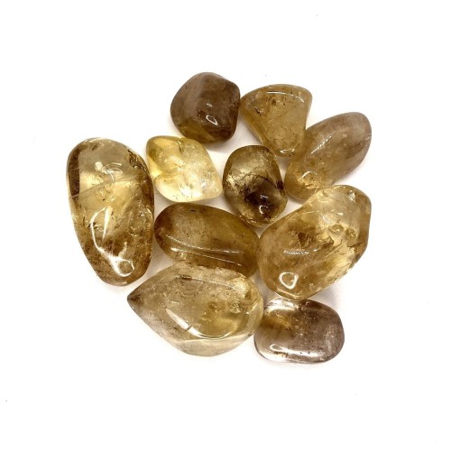 Quarzo Citrino naturale burattato - Africa - 100gr